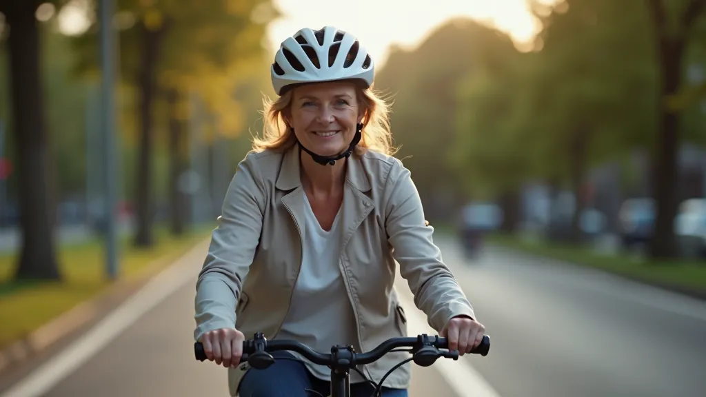 Seniora pirmais brauciens pilsētas veloceliņos