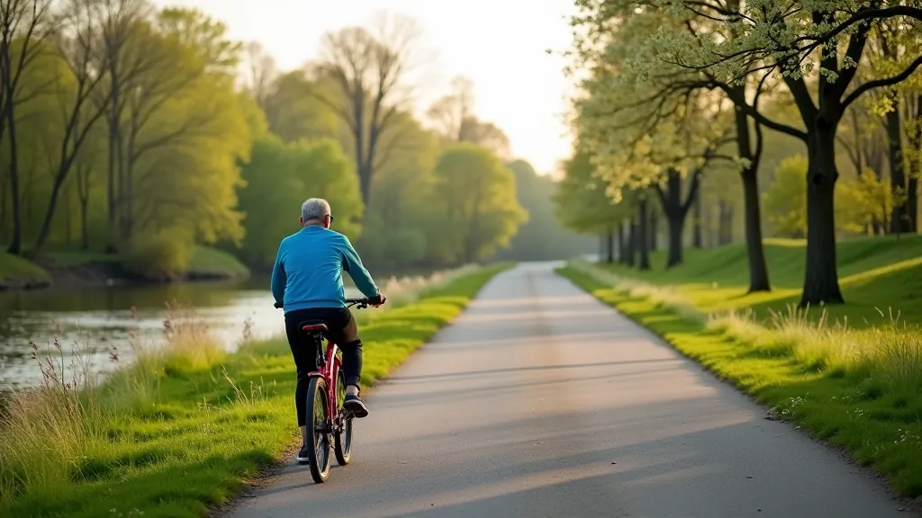 Daugavas piekraste Daugavpilī, velo celiņš pie ūdens, mierīga vide